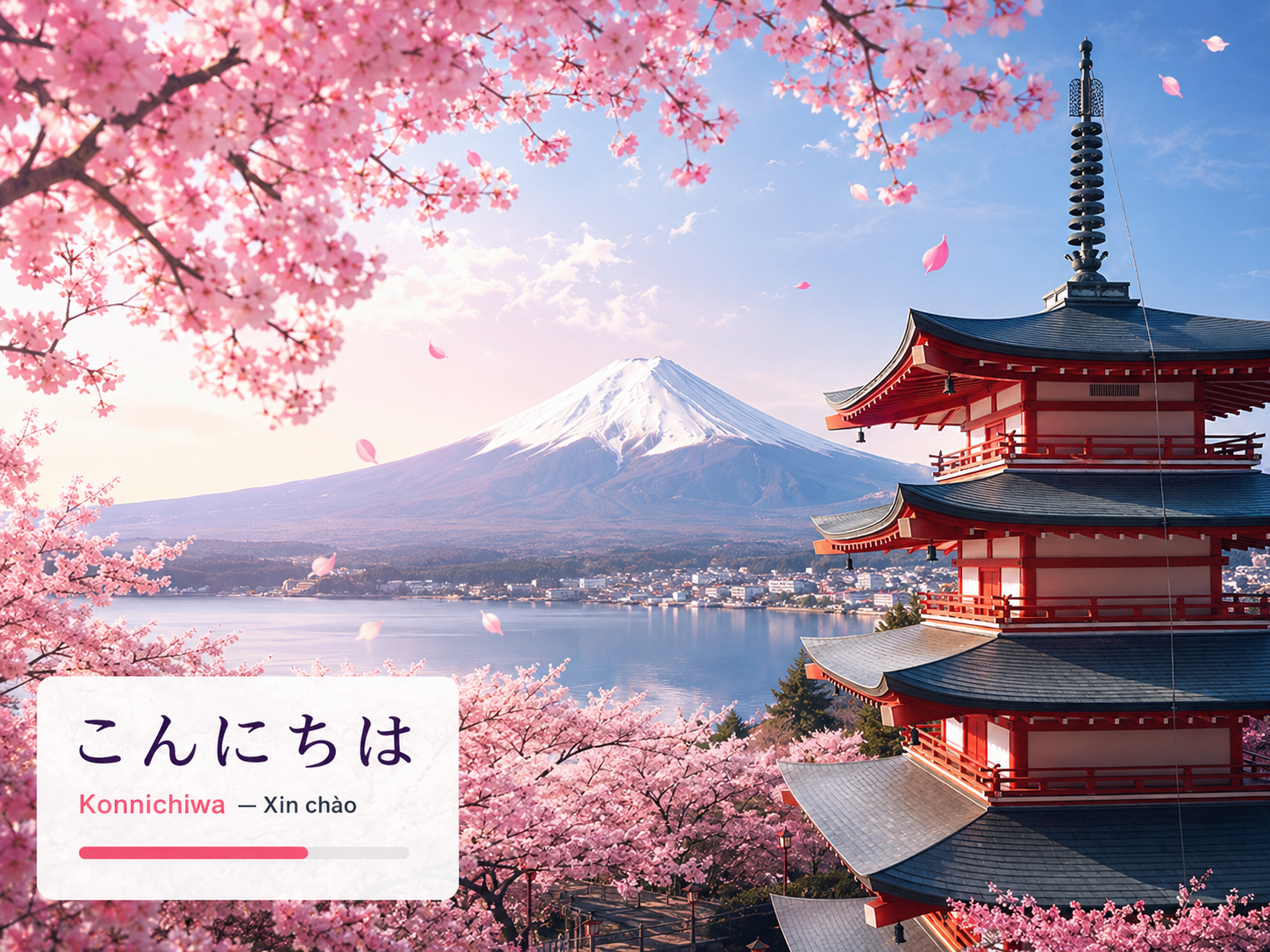 Japan Mount Fuji Sakura